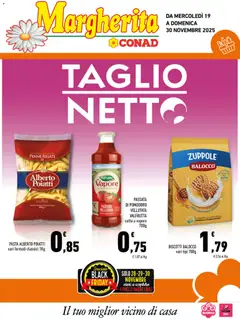 Anteprima dell'opuscolo Volantino Margherita Sicilia dal negozio Conad valido da 19/11/2025