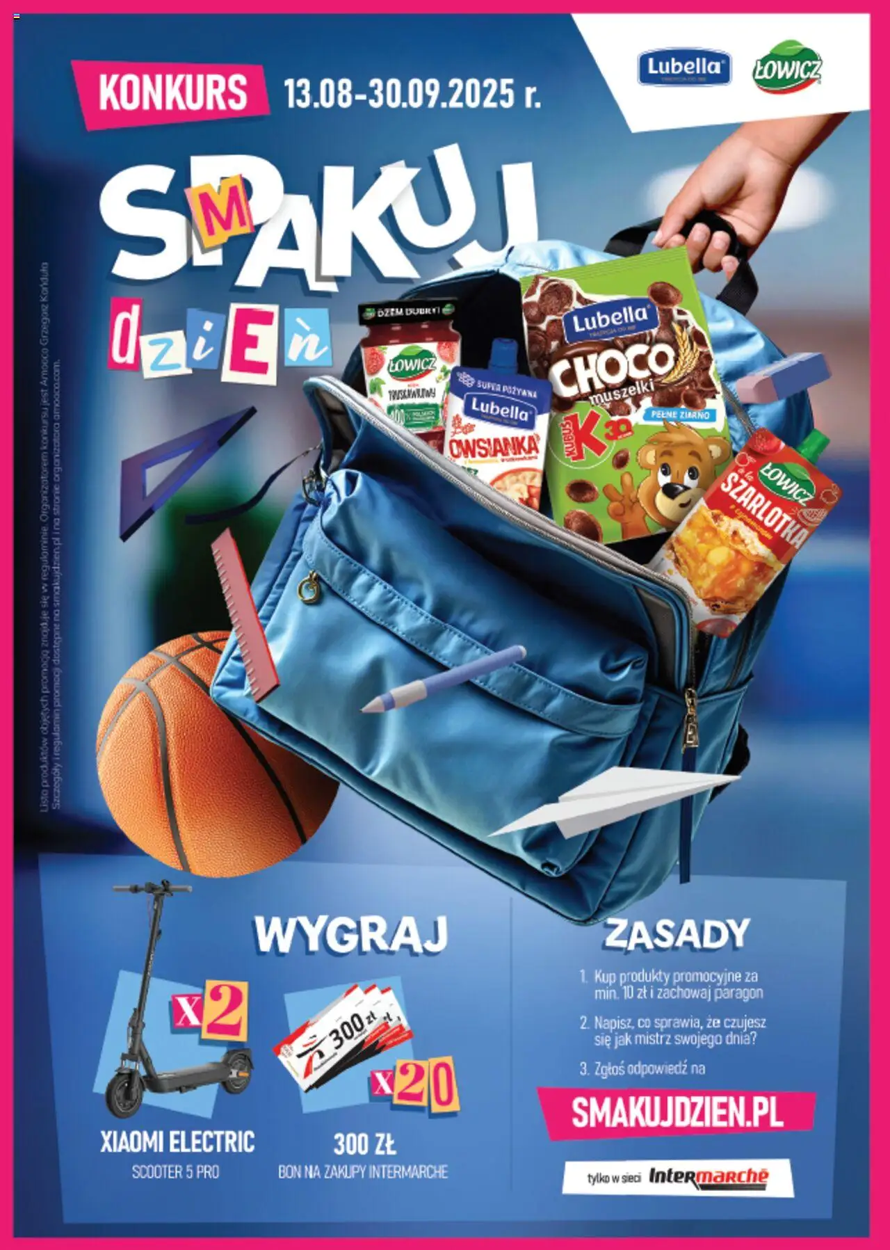 Intermarche Konkurs - Smakuj dzień! od 13.08.2025 - Nowa Gazetka - Numer strony 1