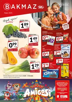 Pregled letka Katalog trgovine Bakmaz vrijedi od 04.09.2025