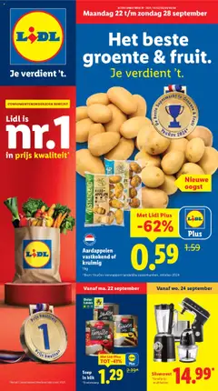Voorbeeld van Folder week 39 - Houten van winkel Lidl geldig vanaf 22-09-2025