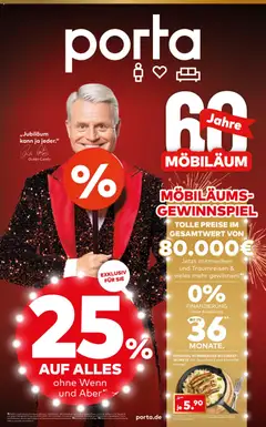 Vorschau von dem Prospekt des Geschäftes Porta!, gültig ab dem 03.11.2025