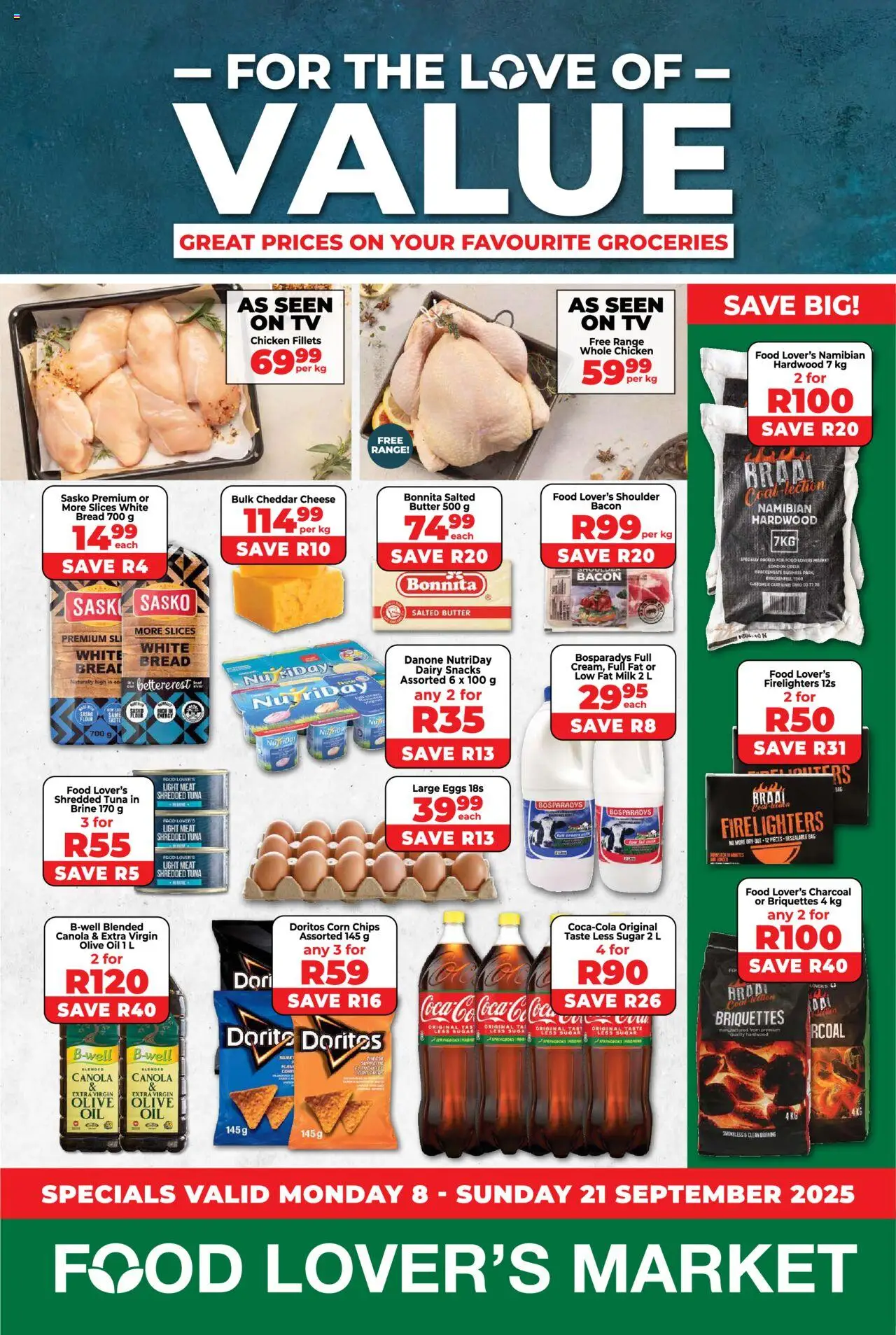 Food Lover's Market Inland Provinces - Weekly Specials from 08/09 - 21/09/2025 > Promotions