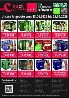 Vorschau von dem Prospekt des Geschäftes Angebote, gültig ab dem 12.04.2026