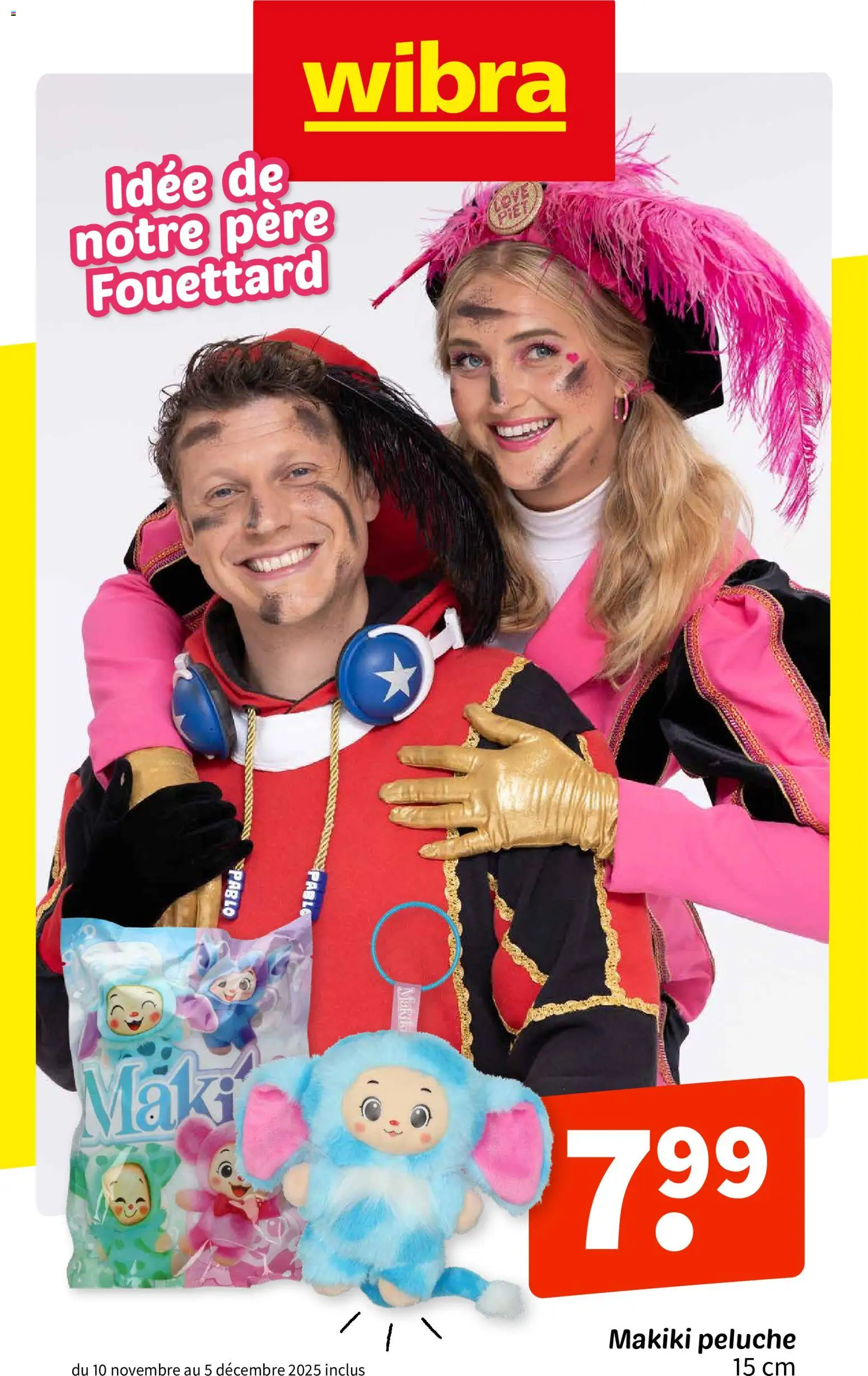 Voorbeeld van Publicité van winkel Wibra geldig vanaf 10/11/2025