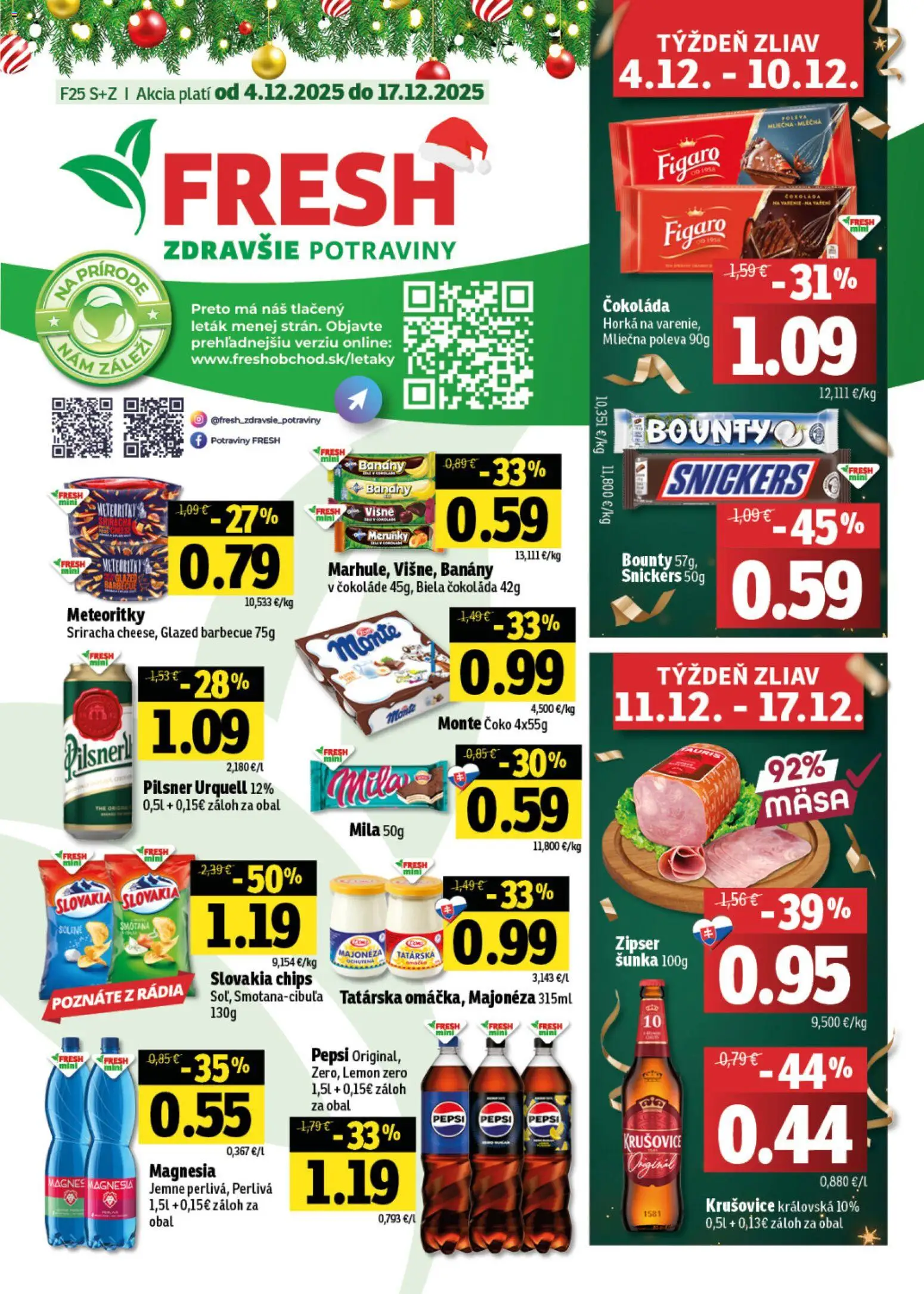 Náhľad Fresh letáku platného od 04.12.2025