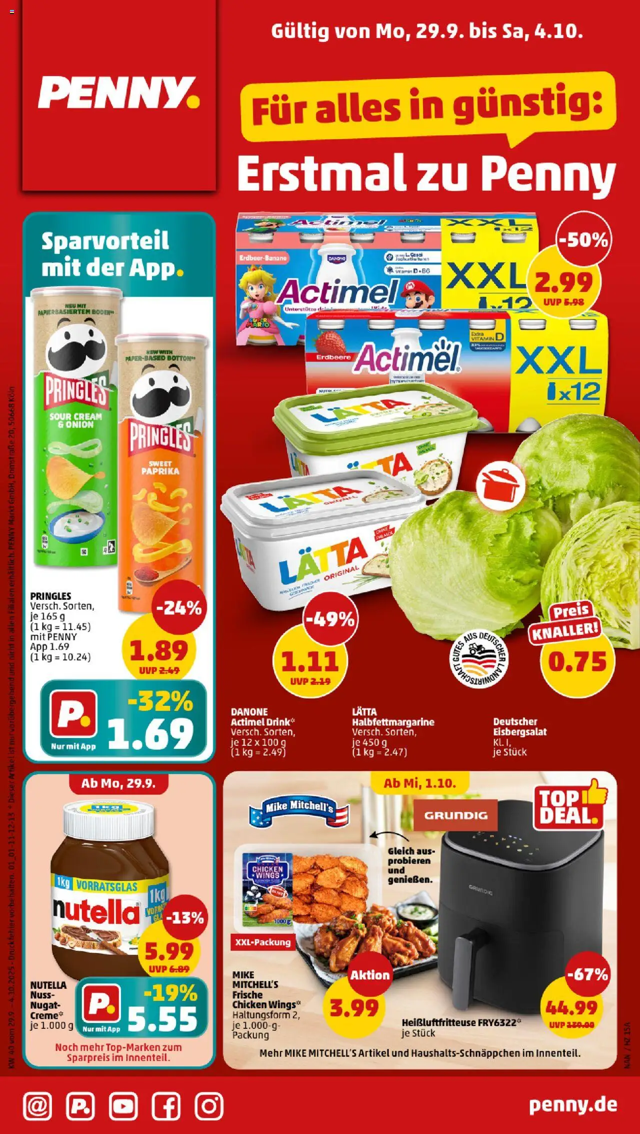 Penny Prospekt ab 29.09.2025 - Prospekt