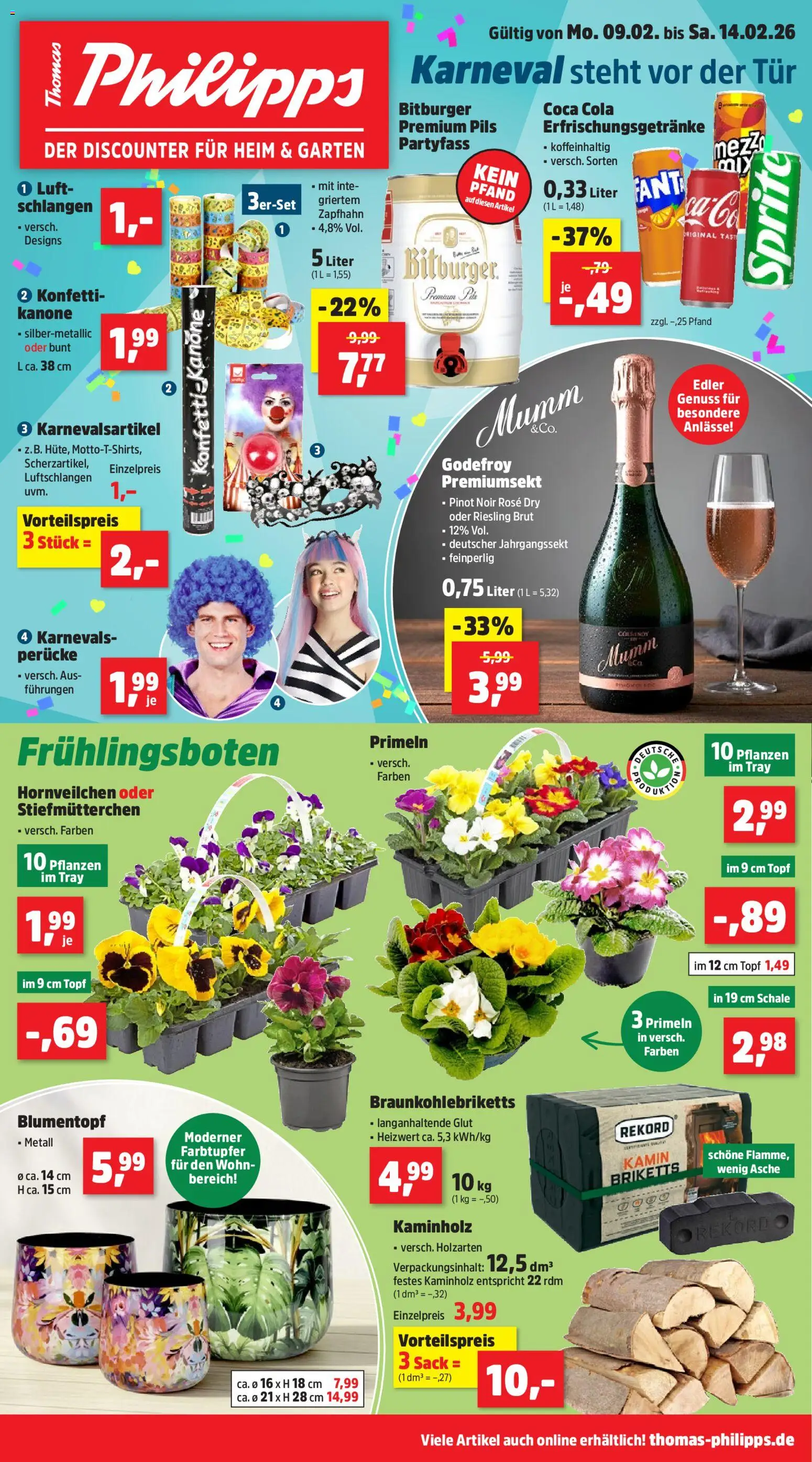 Vorschau von dem Prospekt des Geschäftes Thomas Philipps, gültig ab dem 09.02.2026