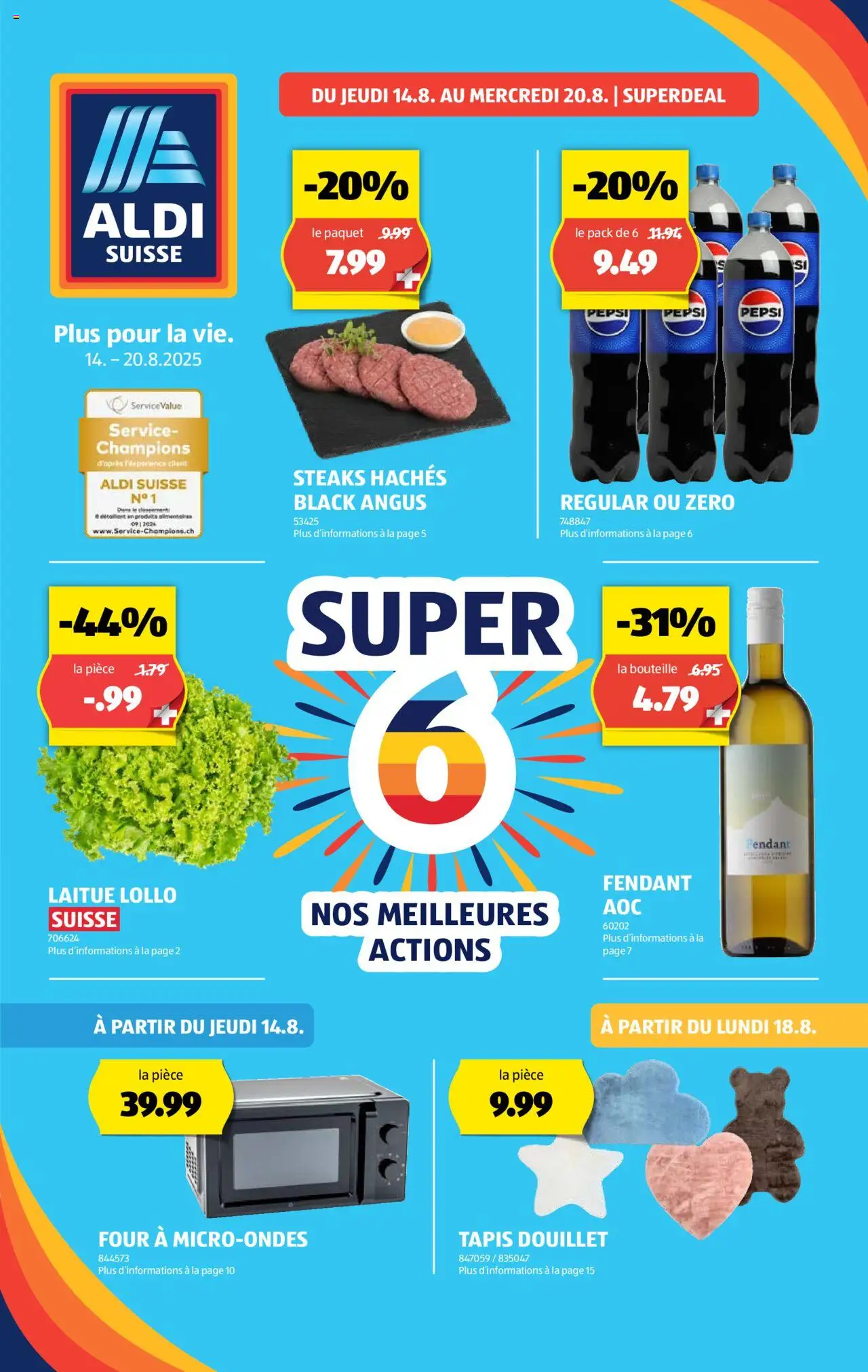 Aldi Prospectus ab 14.08.2025 - Seitennummer 1