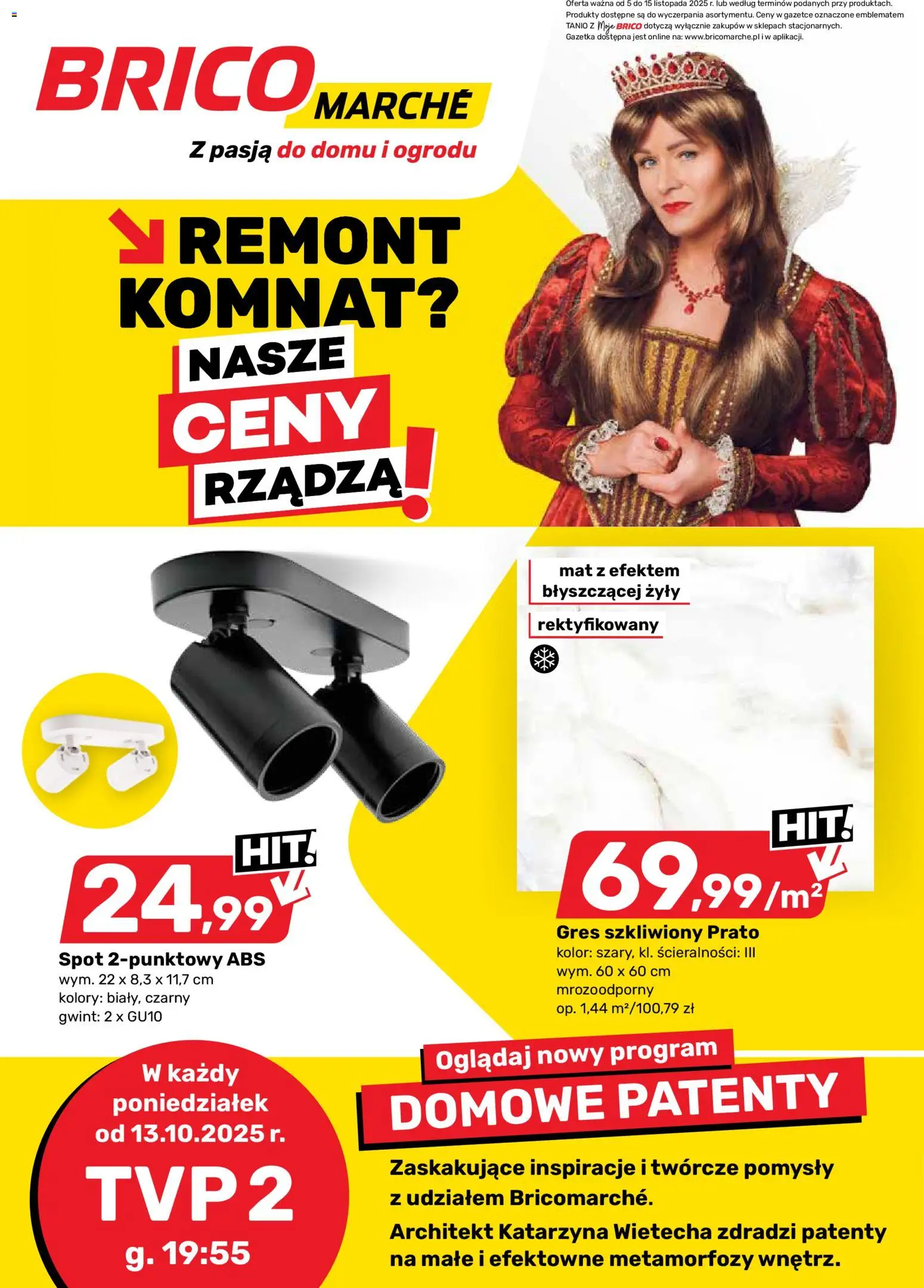 Pogląd gazetki "Gazetka" ze sklepu Brico Marché ważnej od 05.11.2025