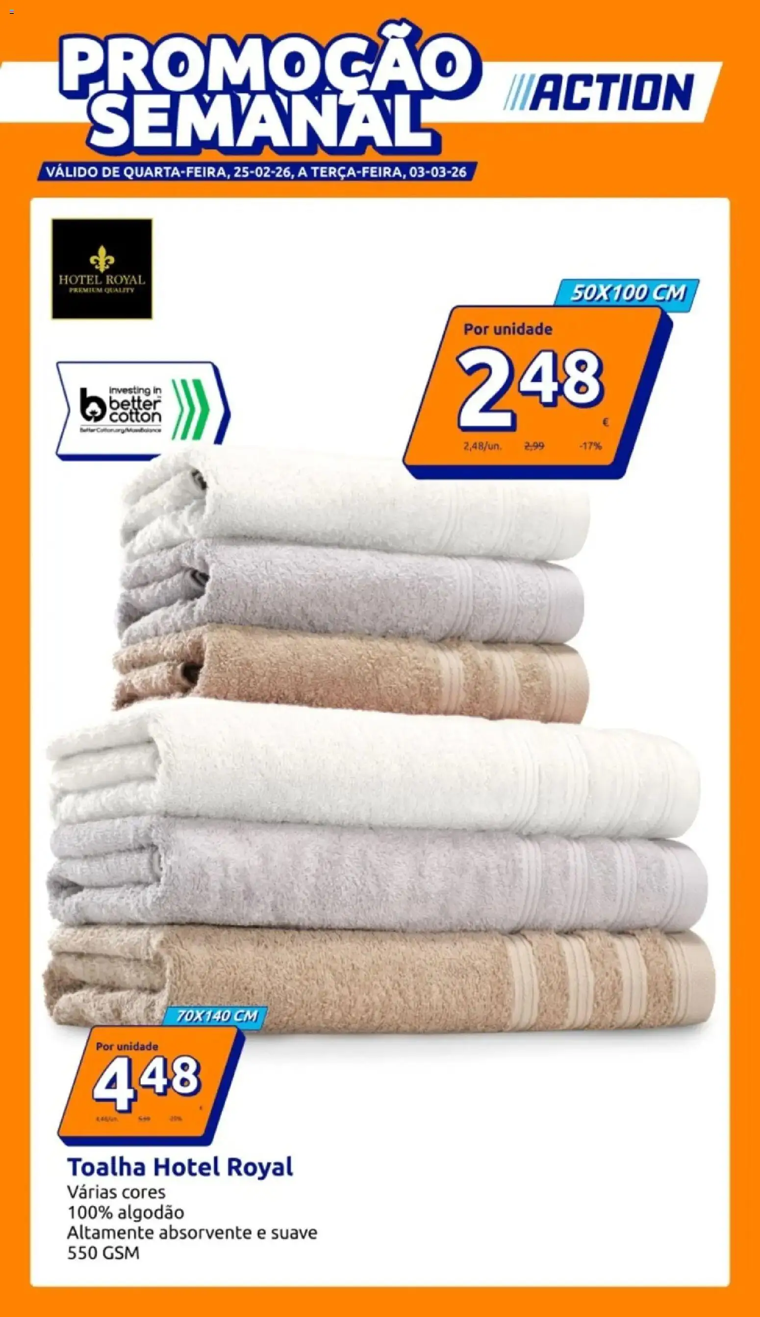 Pré-visualização do folheto da loja Action válida a partir de 25/02/2026