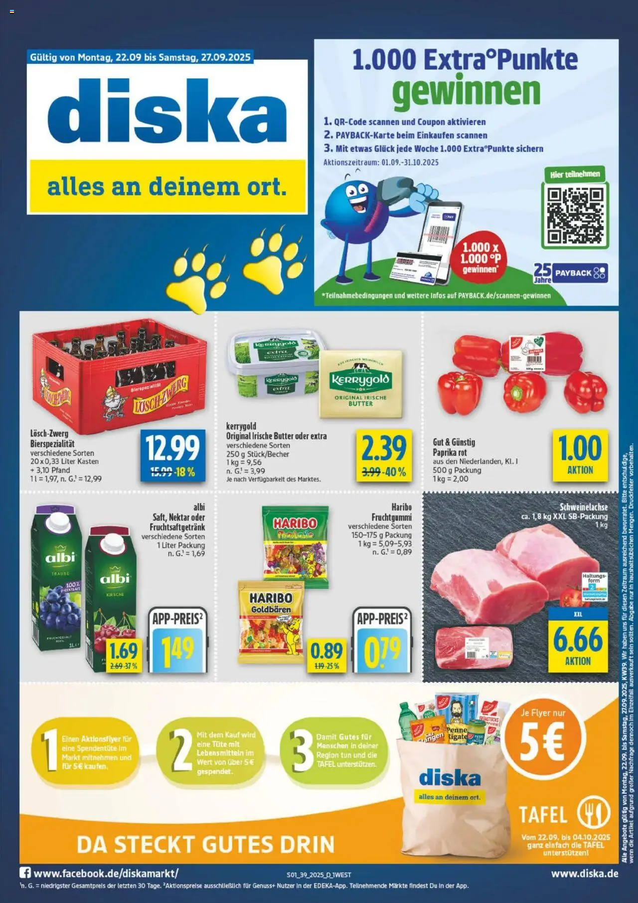 Diska diska Angebote Bayern KW39 (vom 22.09.2025 - 27.09.2025)