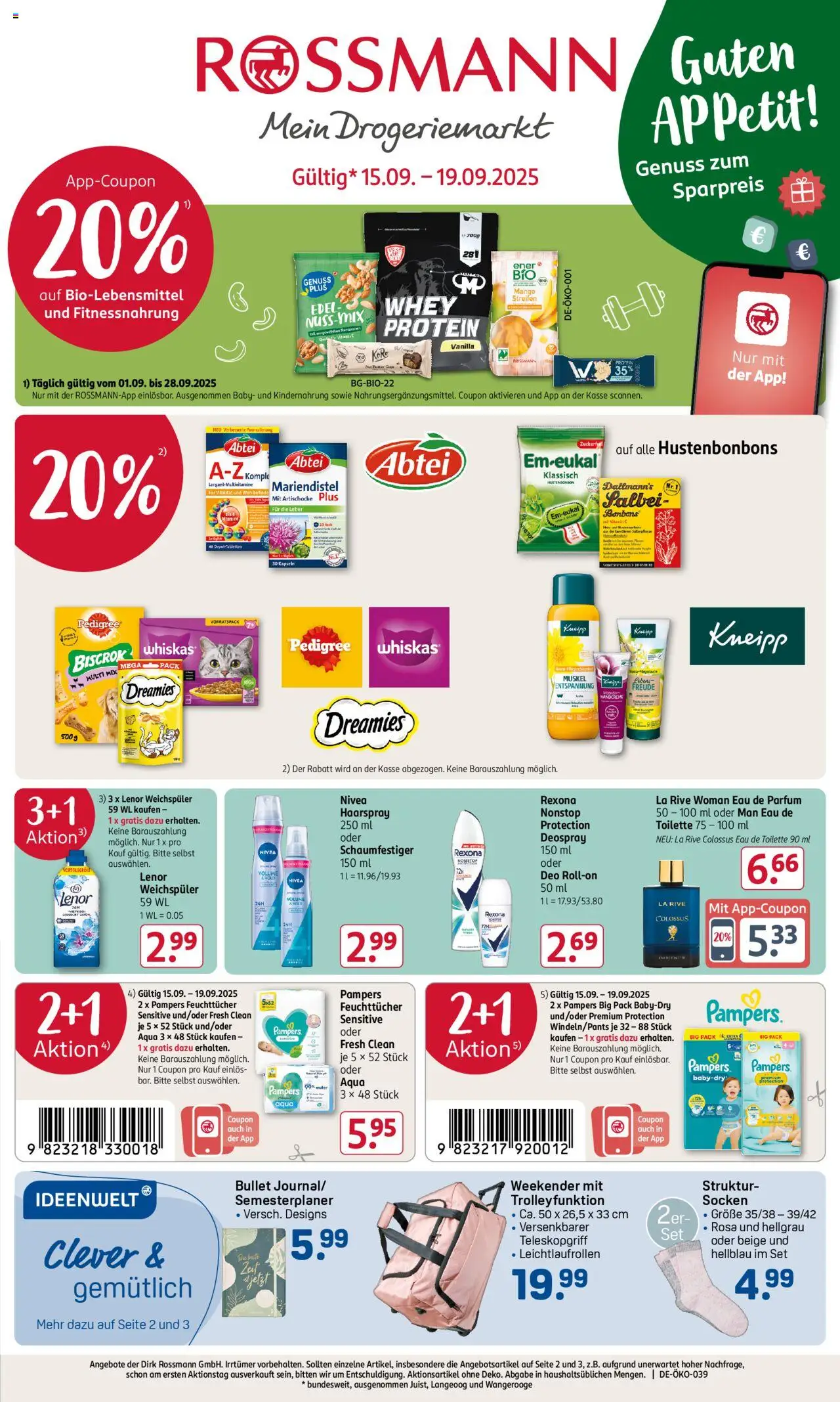 Rossmann Prospekt ab 15.09.2025 > Prospekt