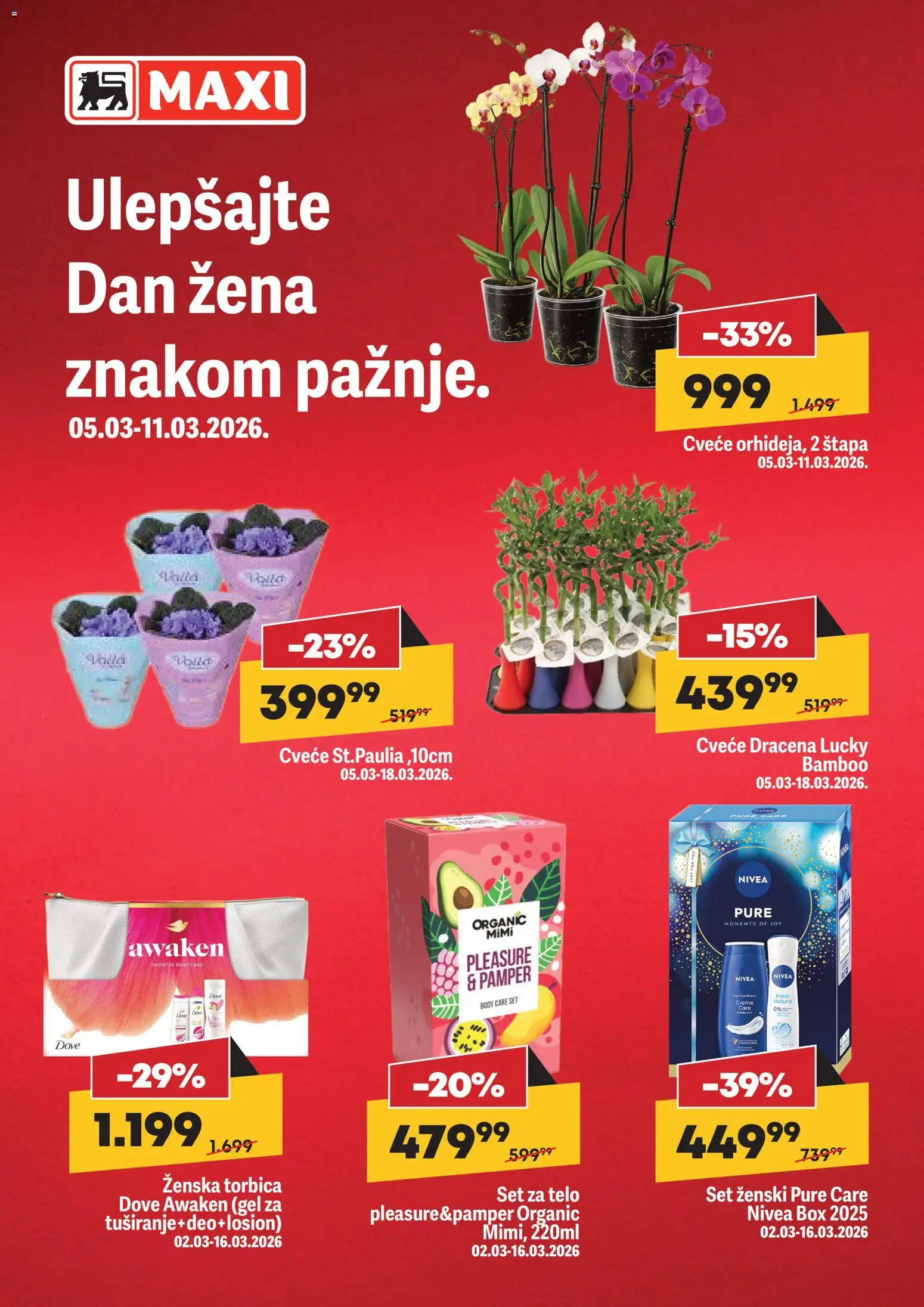 Pregled Maxi kataloga - važi od 05.03.2026
