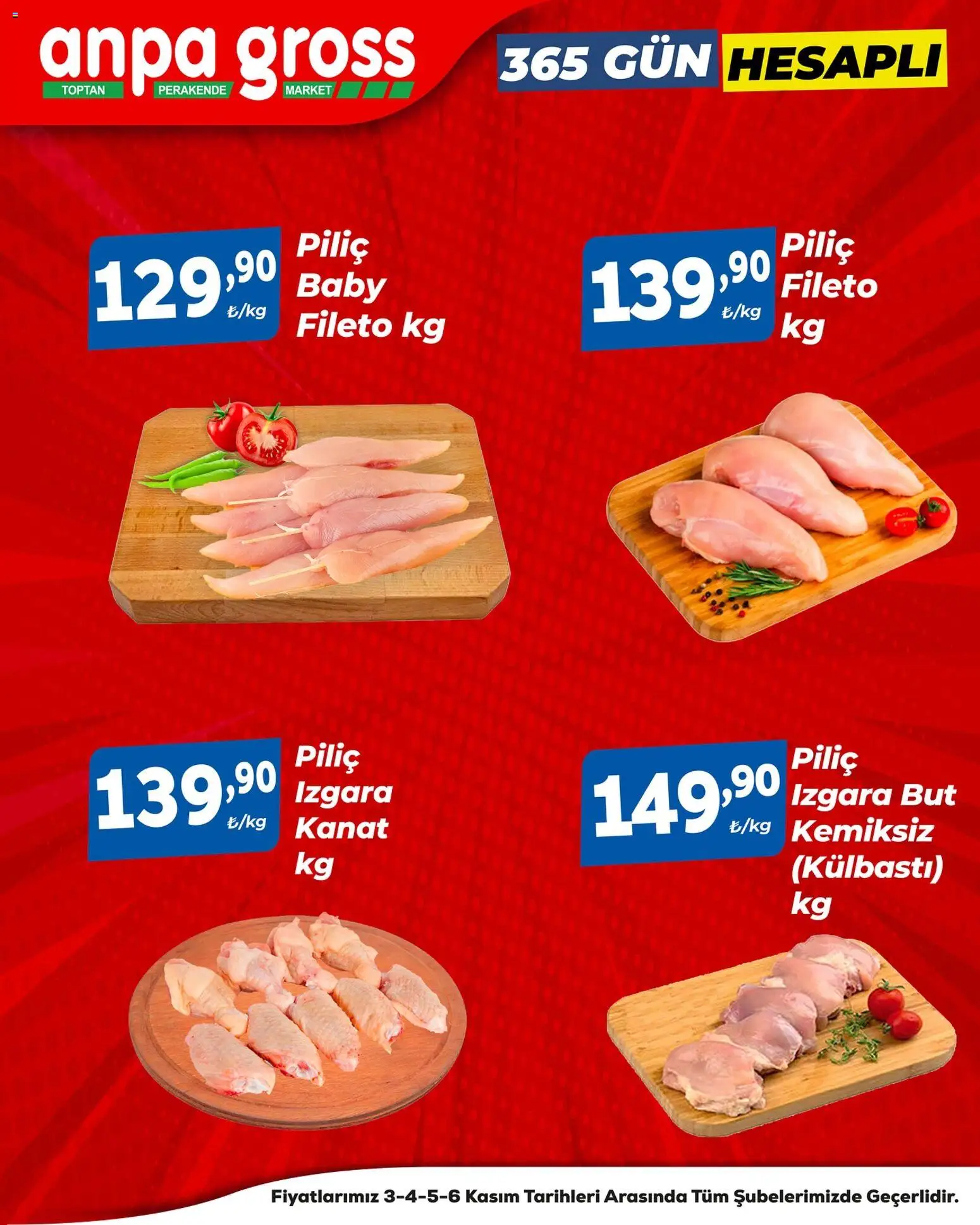 Anpa Gross Piliçte Tazelik 03.11.2025 - Broşürünün önizlemesi