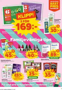 Förhandsgranska reklamblad Aktuella reklamblad Coop Forum från butik Coop Forum gäller från 17/11/2025 | Sida : 7