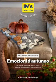 Anteprima dell'opuscolo Volantino Autunno dal negozio IN's valido da 15/10/2025