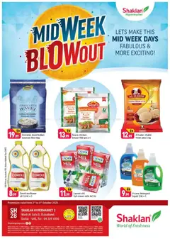 Preview of the catalogue Midweek Blow Out - Wadi Al Safa 5, Dubailand of store Shaklan valid from 3 Nov, 2025