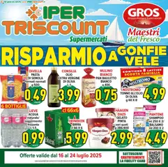 Anteprima dell'opuscolo Attuale volantino dal negozio Ipertriscount valido da 16/07/2025