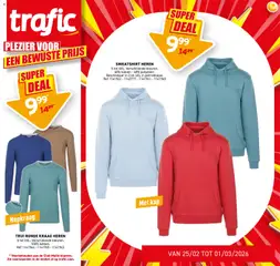 Voorbeeld van Folder van winkel Trafic geldig vanaf 25/02/2026