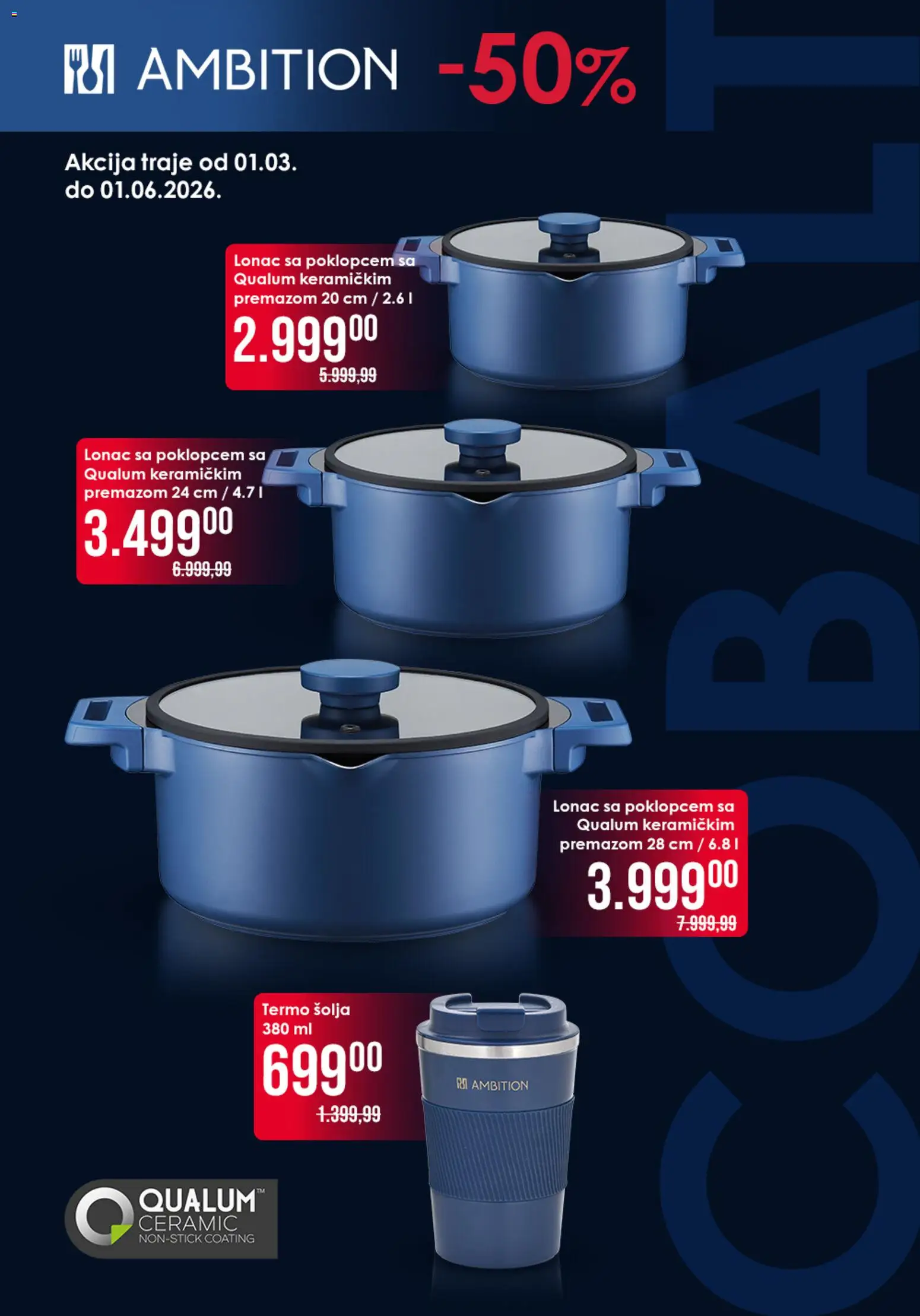 Pregled Univerexport kataloga - važi od 01.03.2026 - Šolja