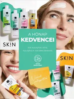 Avon - Katalógus AVON - A hónap kedvencei megtekintése, amely érvényes 2025.08.01.-től