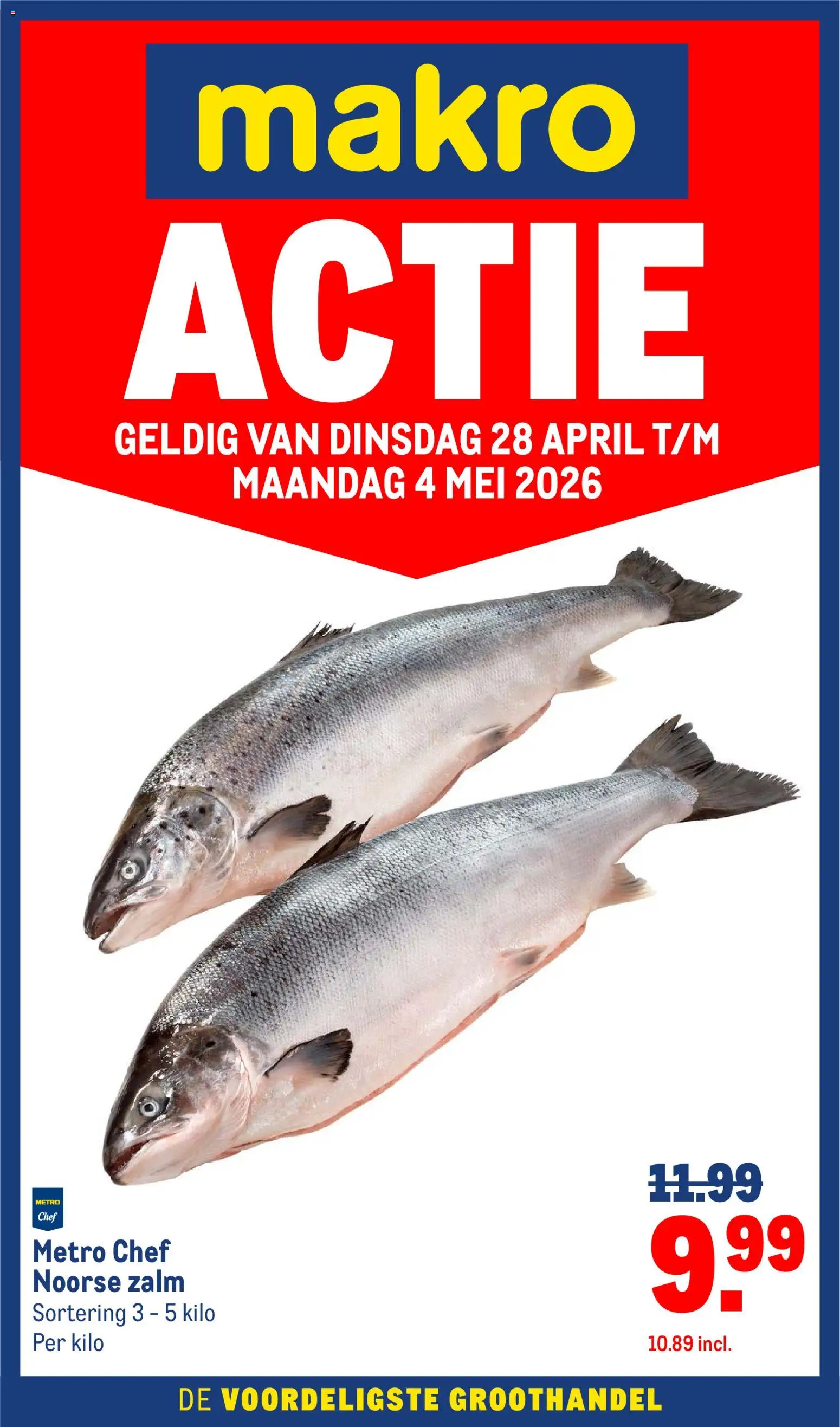 Voorbeeld van Makro folder - Versdeals van winkel Makro geldig vanaf 28-04-2026