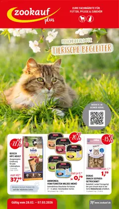 Vorschau von dem Prospekt des Geschäftes zookauf, gültig ab dem 28.02.2026