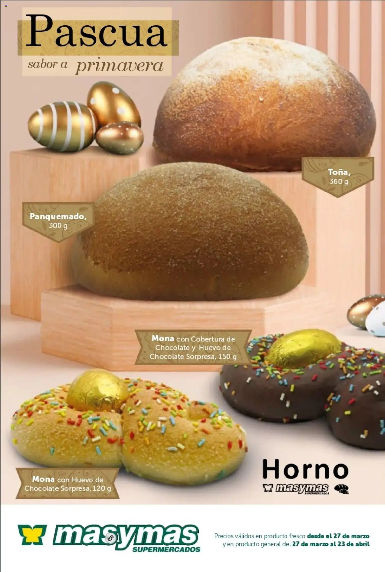 Vista previa del folleto de la tienda Masymas válido desde el 27/03/2026 