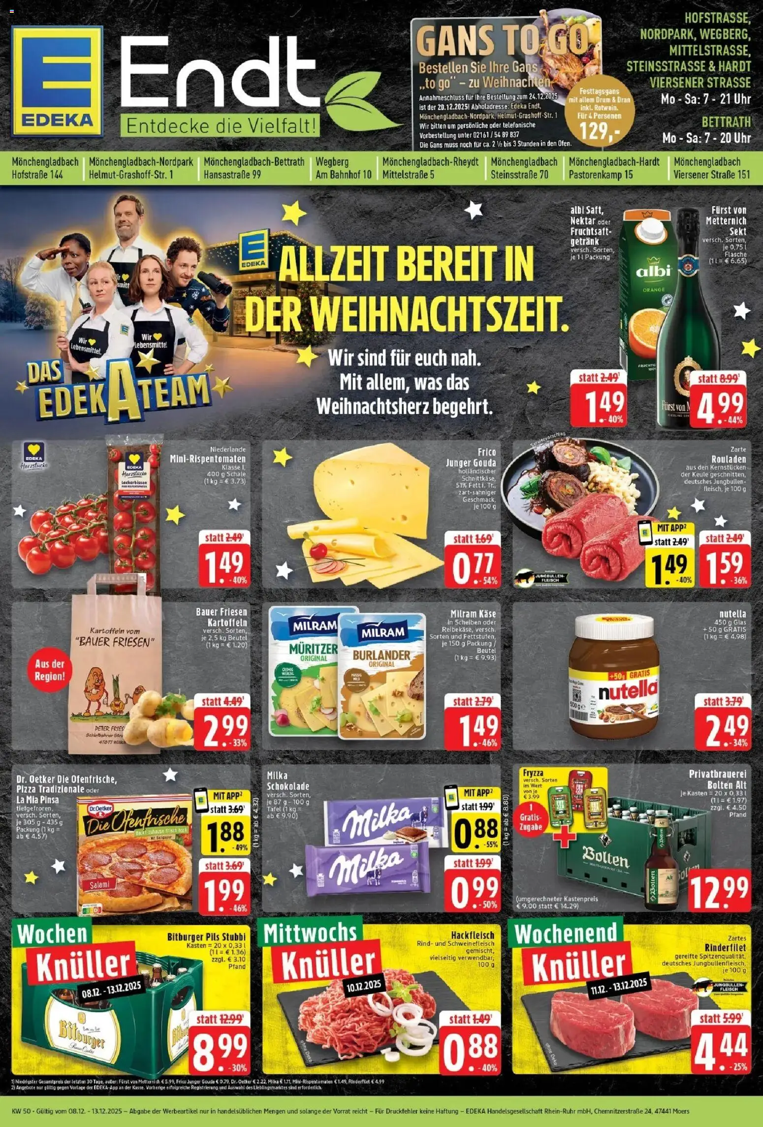 Vorschau von dem Prospekt des Geschäftes Edeka, gültig ab dem 07.12.2025