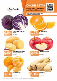 Náhľad Labaš letáku platného od 04.12.2025