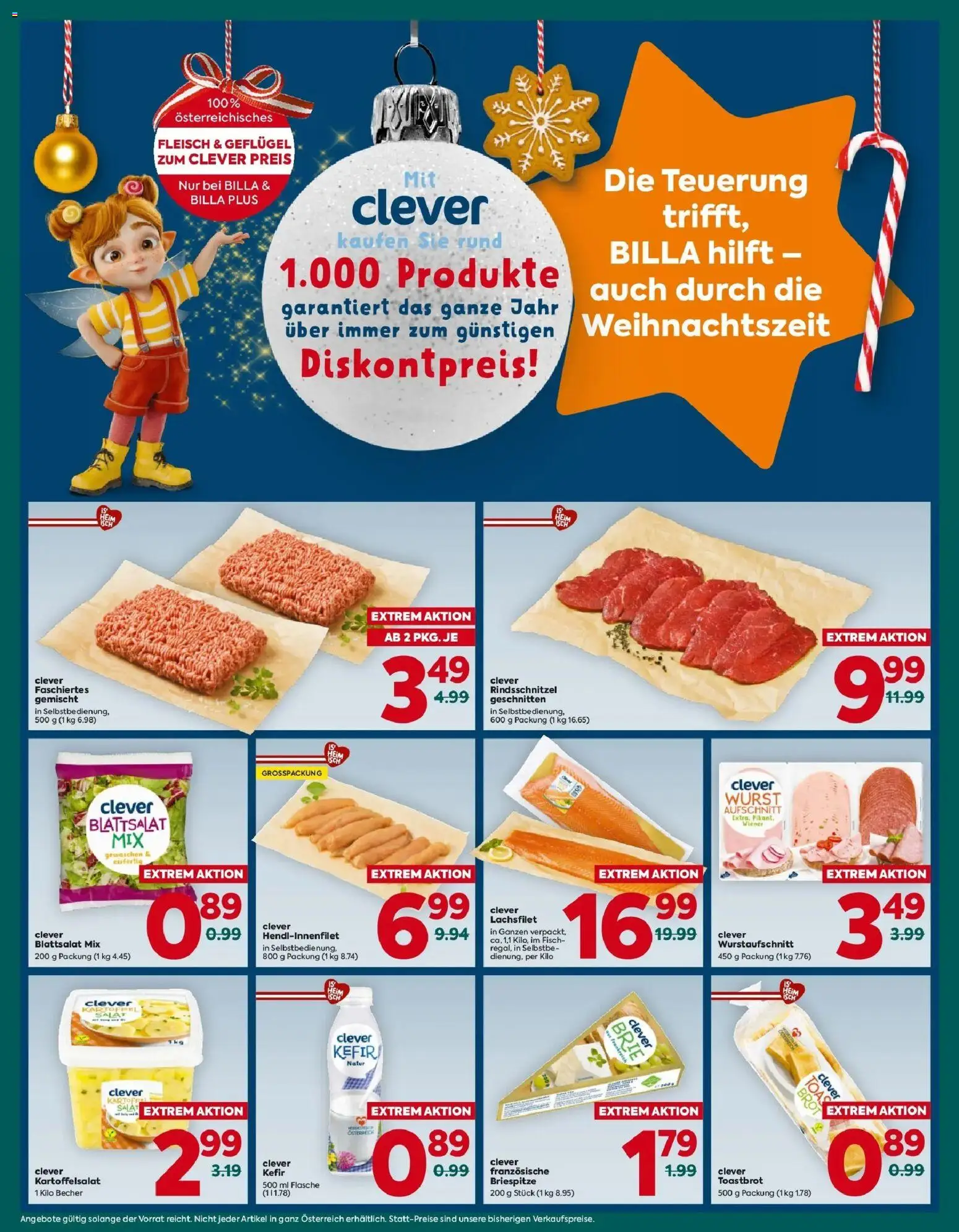 Vorschau der Angebote: Billa Plus Clever gültig ab 11.12.2025