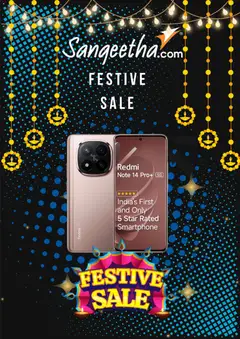 Preview of leaflet Catalogue from store Sangeetha Mobile is valid from 23/10/2025