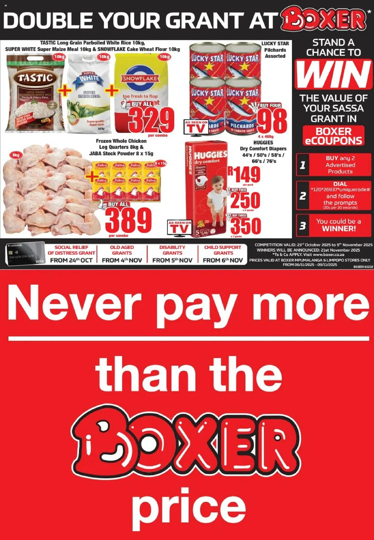 Preview of Boxer flyer valid from 06/11/2025