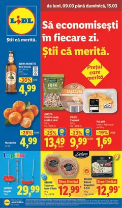 Previzualizarea de cataloage: Lidl Lidl Catalog valabil de la 09.03.2026