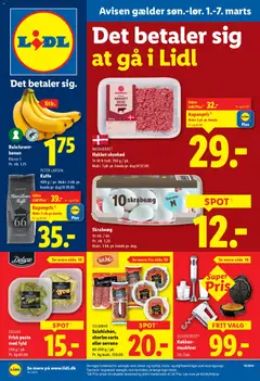 Eksempel på tilbudsavis Tilbudsavis fra butik Lidl gyldig fra 01/03/2026
