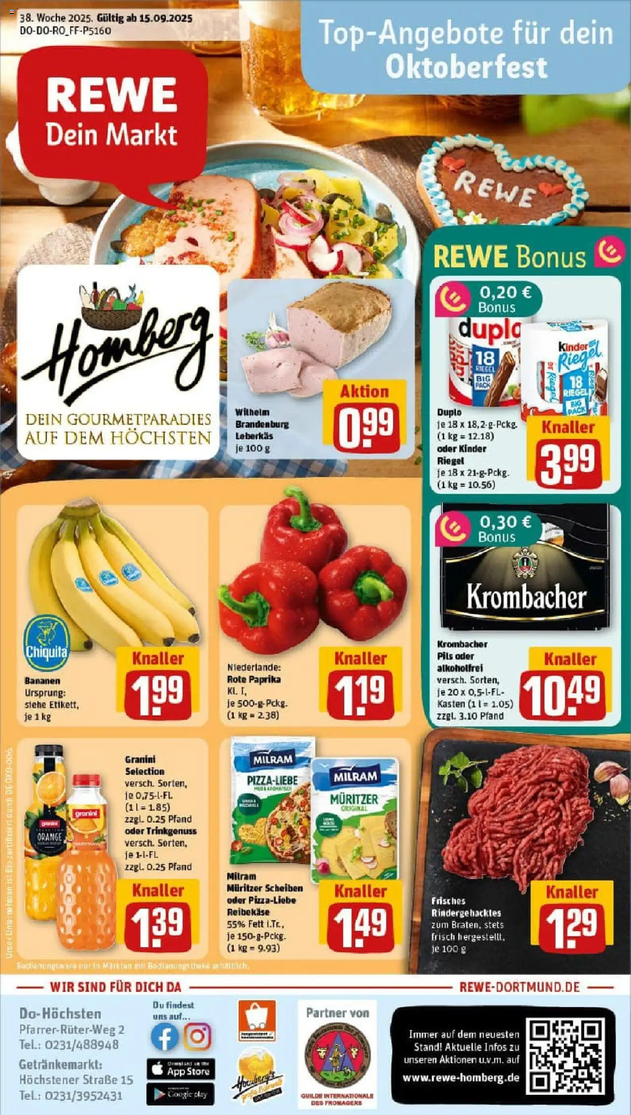 REWE Prospekt ab 14.09.2025 nächste Woche - Prospekt Dortmund	