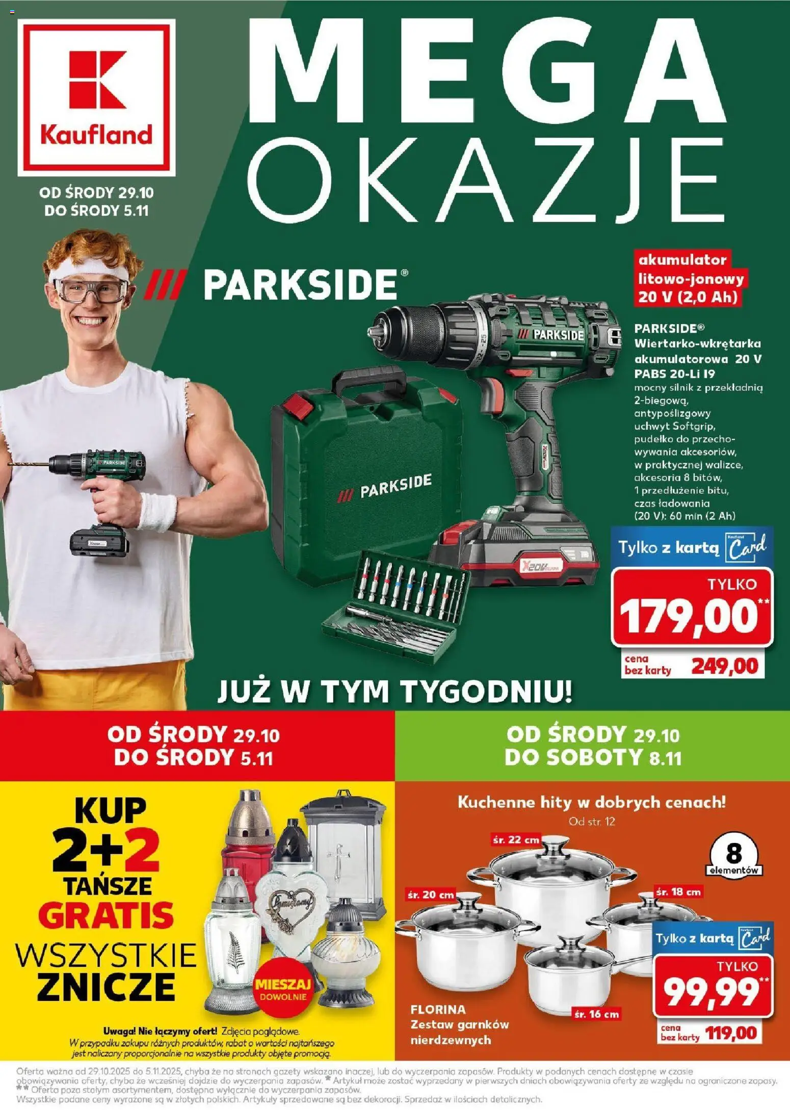 Pogląd gazetki "Mega okazje" ze sklepu Kaufland ważnej od 29.10.2025