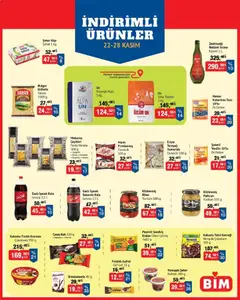 BİM İndirimli Ürünler 22.11.2025 - Broşürünün önizlemesi