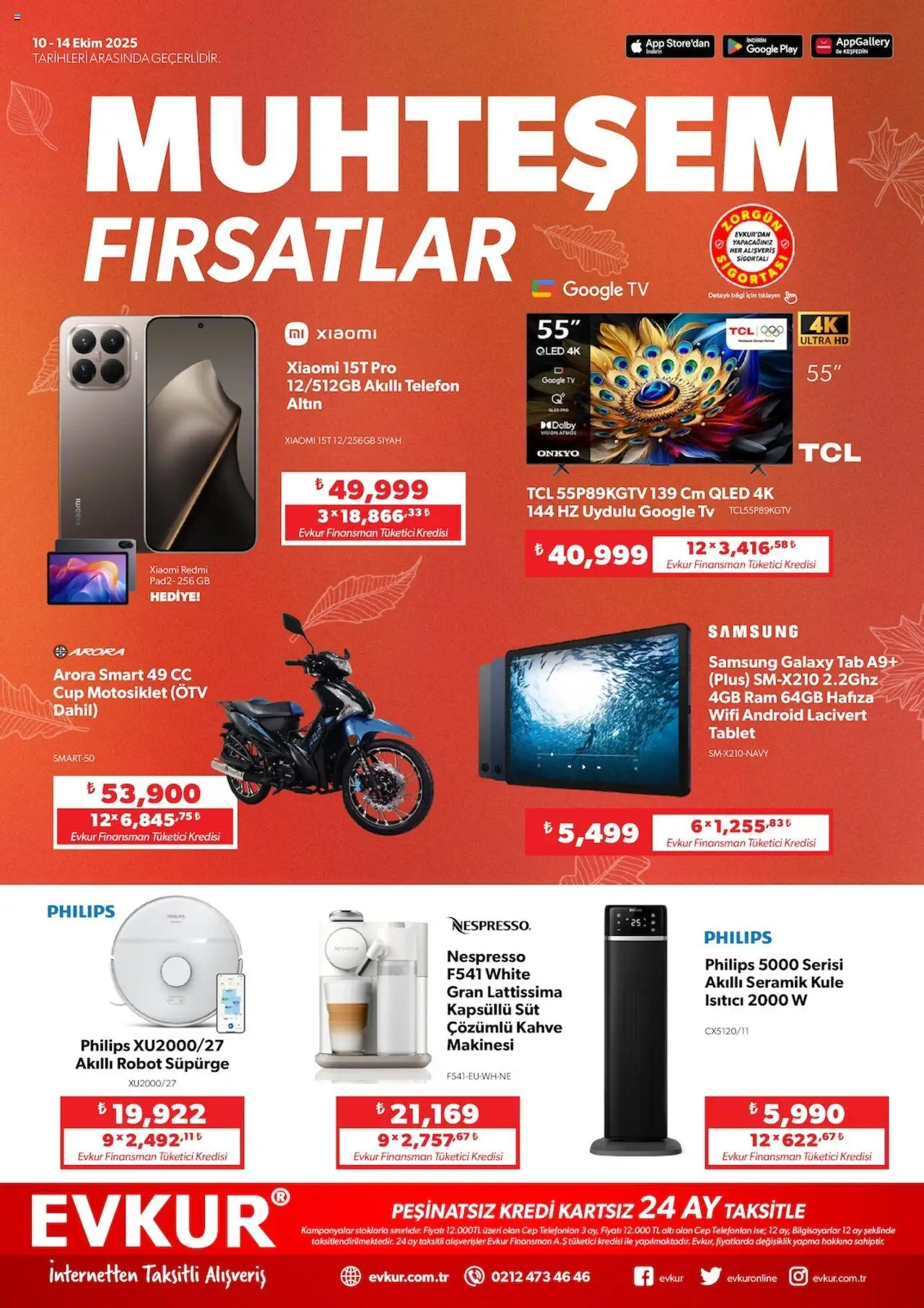 Evkur Muhteşem Fırsatlar (10 - 14 Ekim 2025) - Sayfa numarası 1