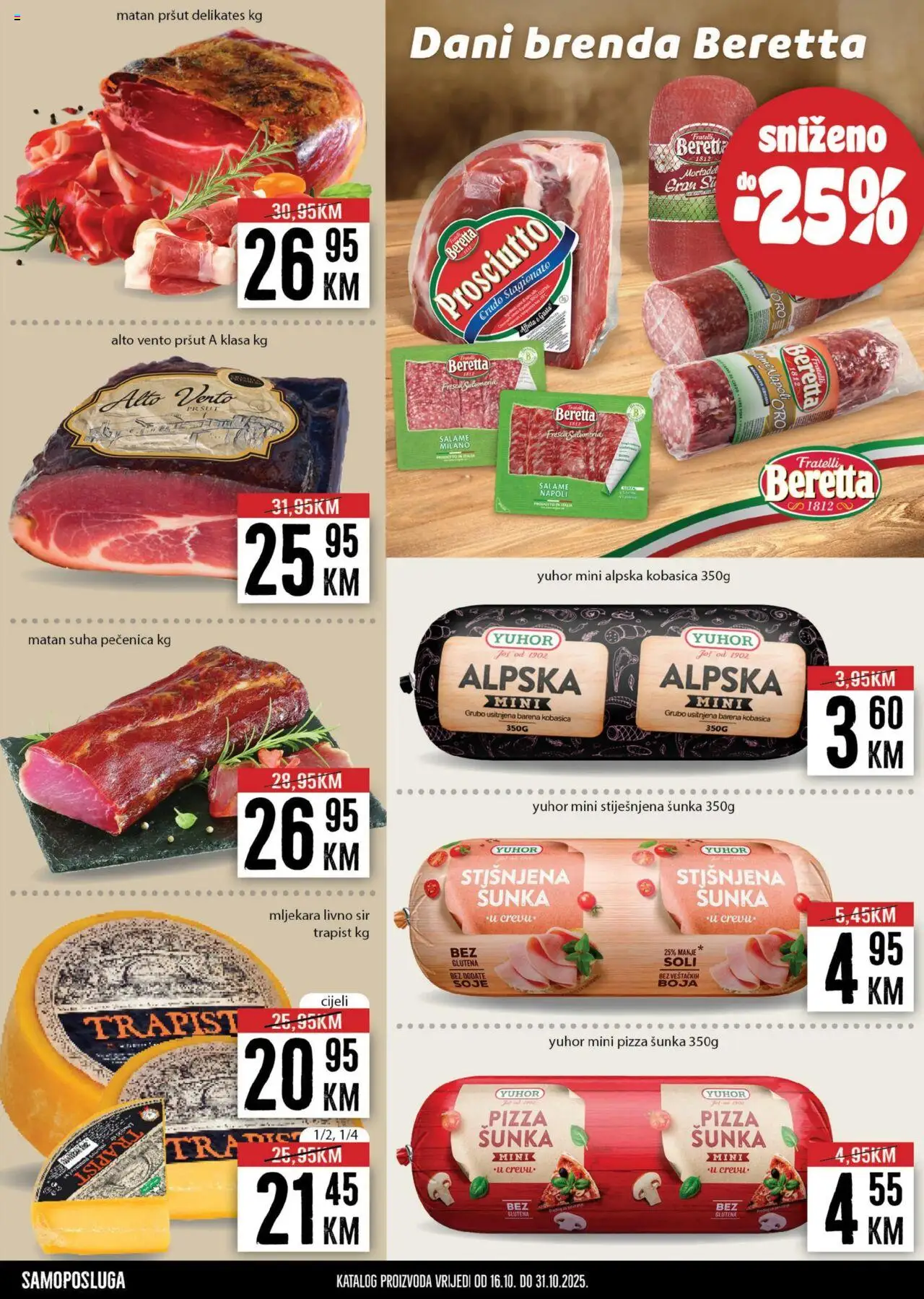 Pregled letka Katalog trgovine Prodex vrijedi od 2025.10.16