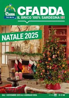Anteprima dell'opuscolo Volantino Natale dal negozio CFadda valido da 01/11/2025