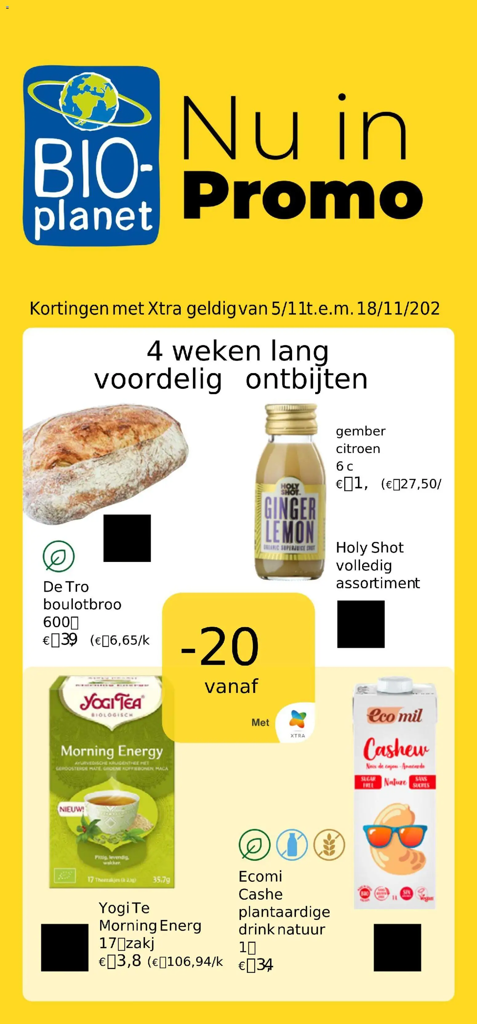 Voorbeeld van Folder van winkel BioPlanet geldig vanaf 05/11/2025
