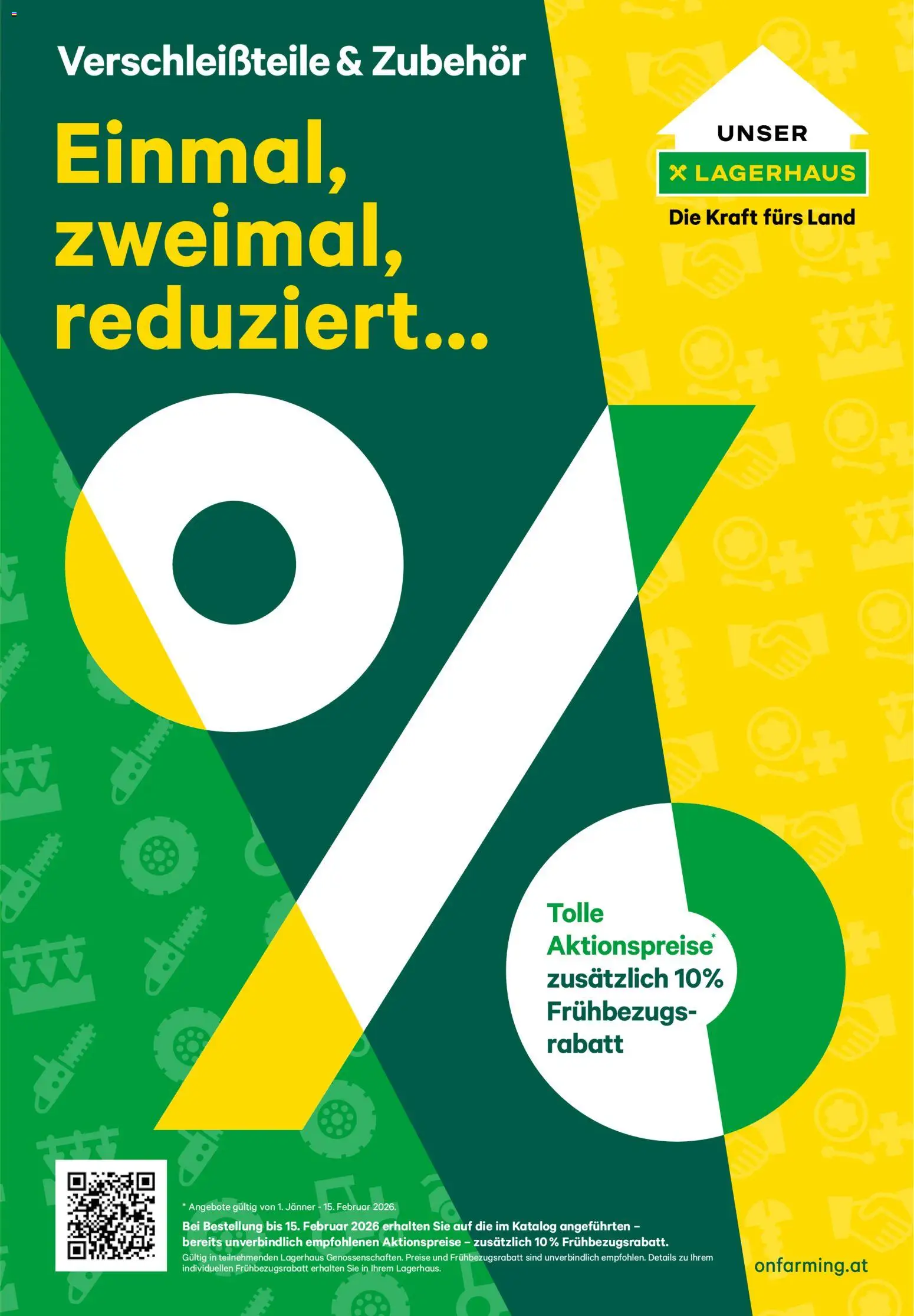 Vorschau der Angebote: Lagerhaus Verschleißteile & Zubehör gültig ab 01.01.2026