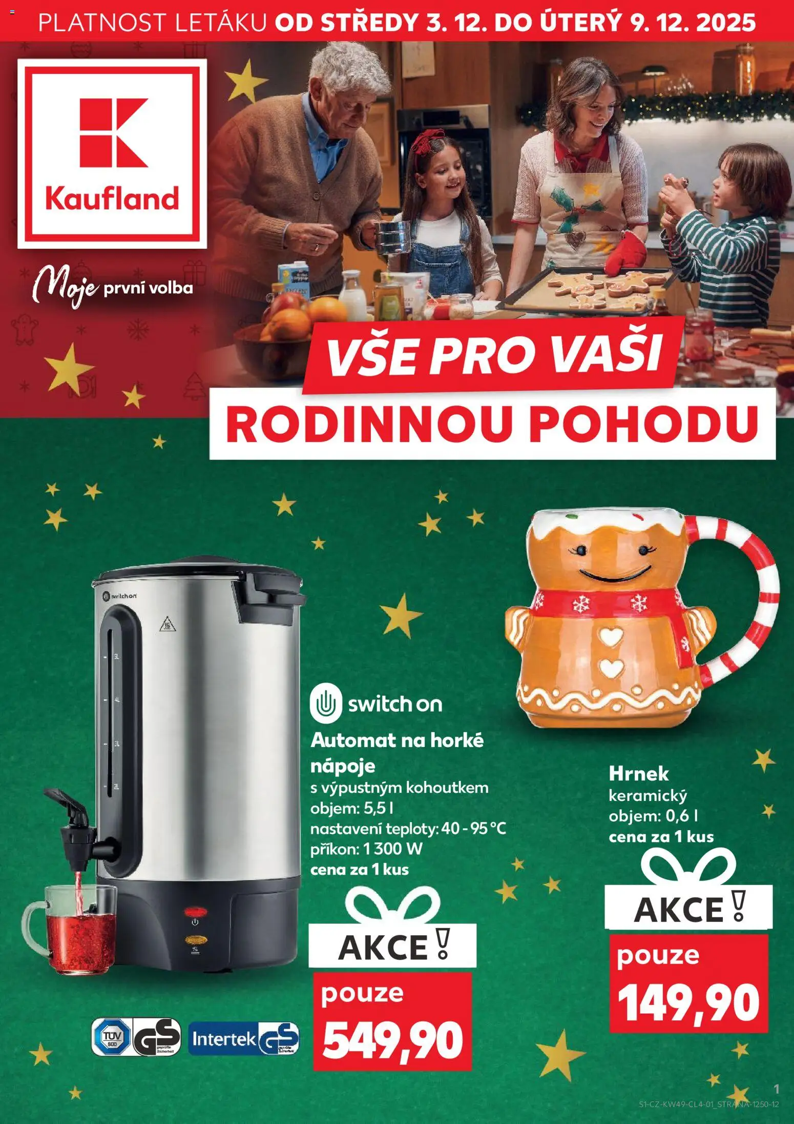 Náhled nabídky: Kaufland Leták - Praha 8 platný od 03.12.2025
