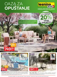 Pregled letka Lesnina Katalog trgovine Lesnina vrijedi od 31.03.2026