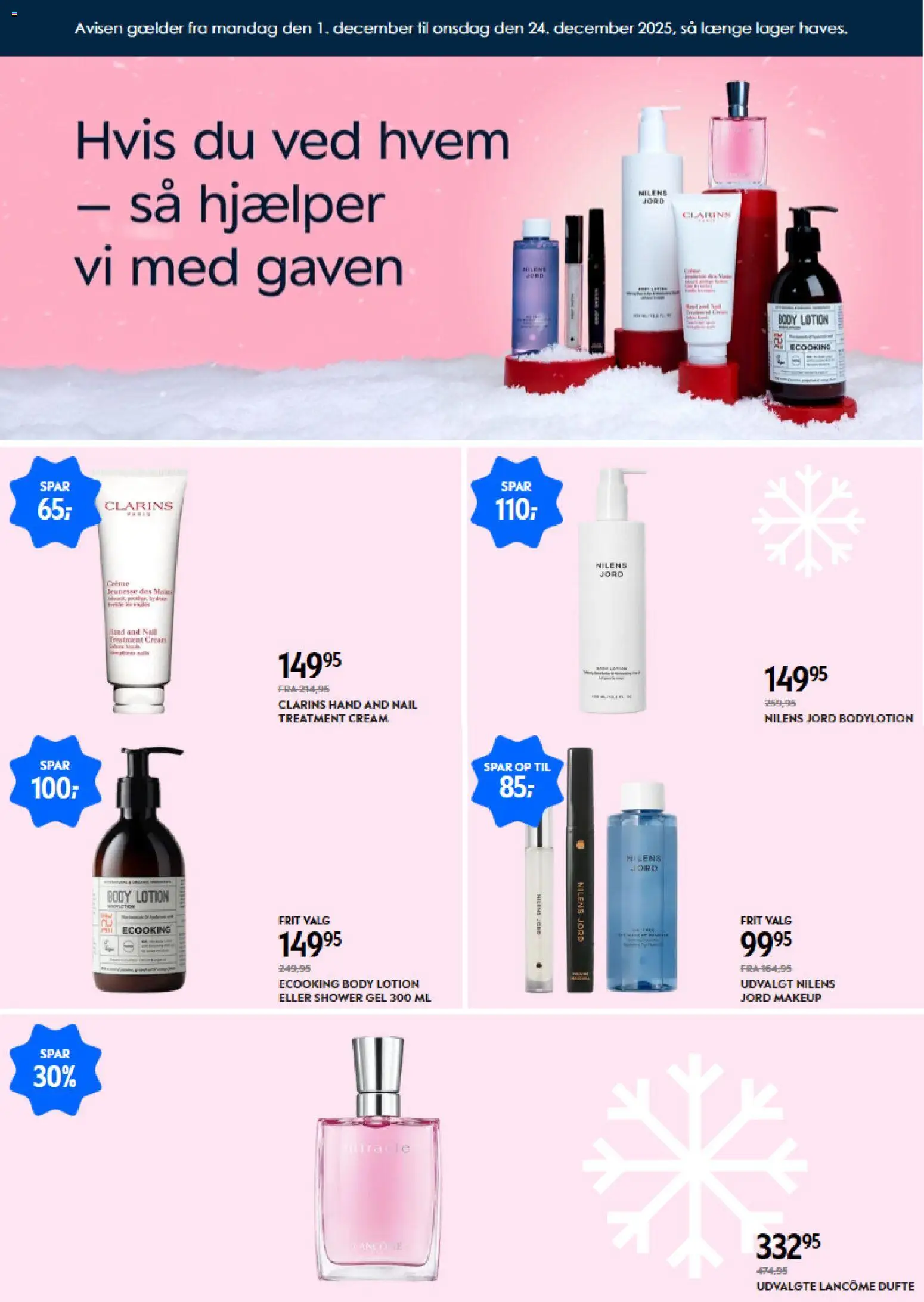 Eksempel på tilbudsavis Tilbudsavis fra butik Matas gyldig fra 01/12/2025 - Makeup