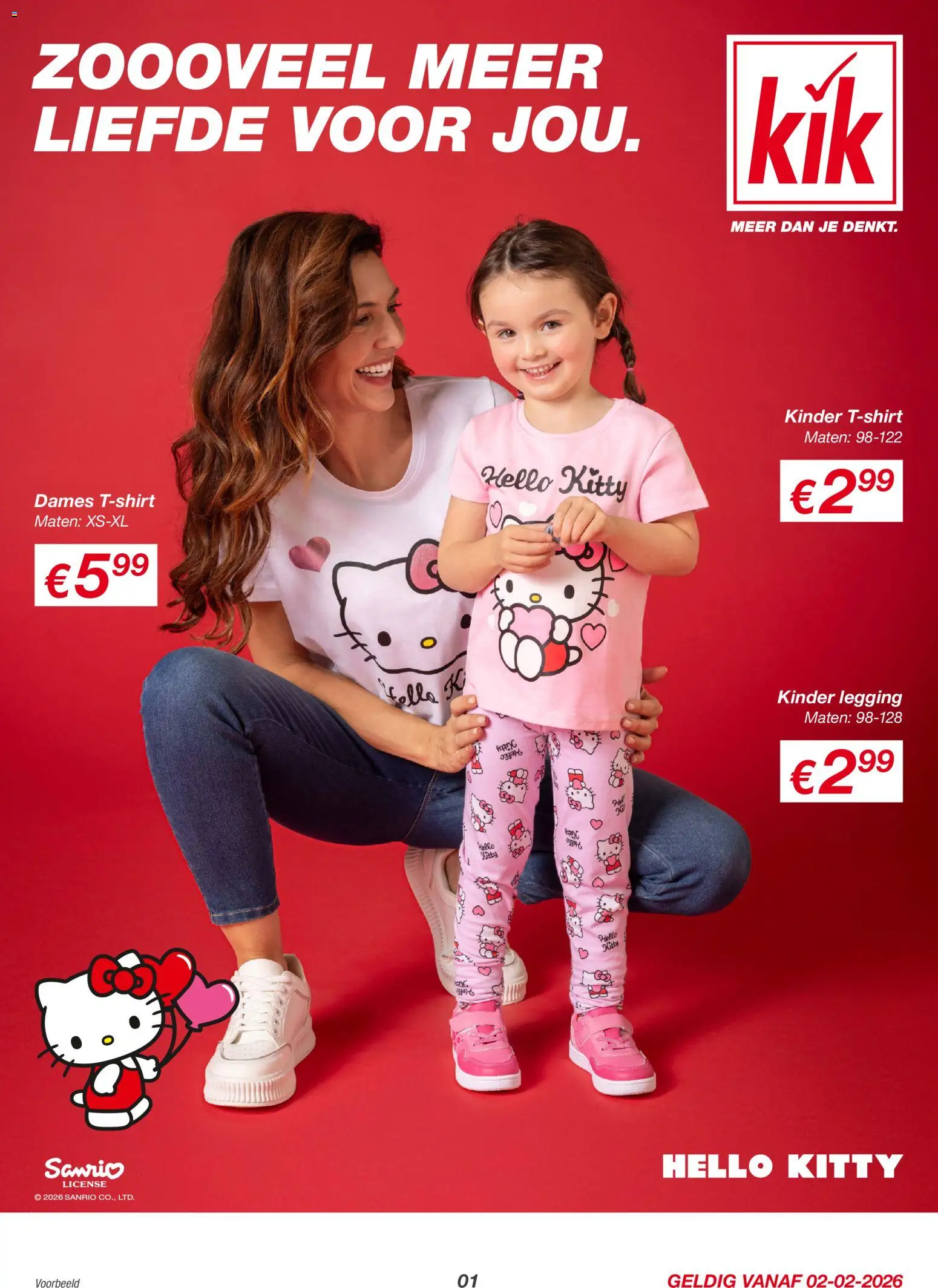 Voorbeeld van Folder van winkel KiK geldig vanaf 02-02-2026