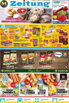 Vorschau von dem Prospekt des Geschäftes Mix Markt, gültig ab dem 17.11.2025