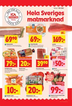 Förhandsgranska reklamblad Upplands Väsby från butik ICA Kvantum gäller från 09/02/2026