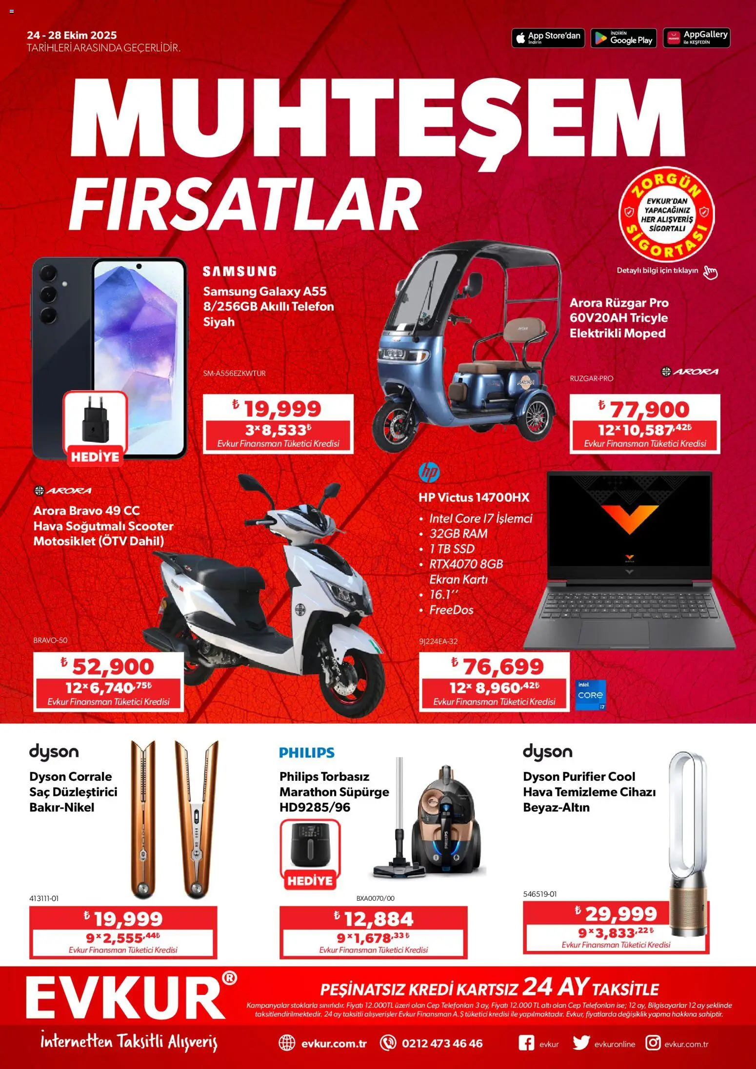 Evkur Muhteşem Fırsatlar (24 - 28 Ekim 2025) - Sayfa numarası 1